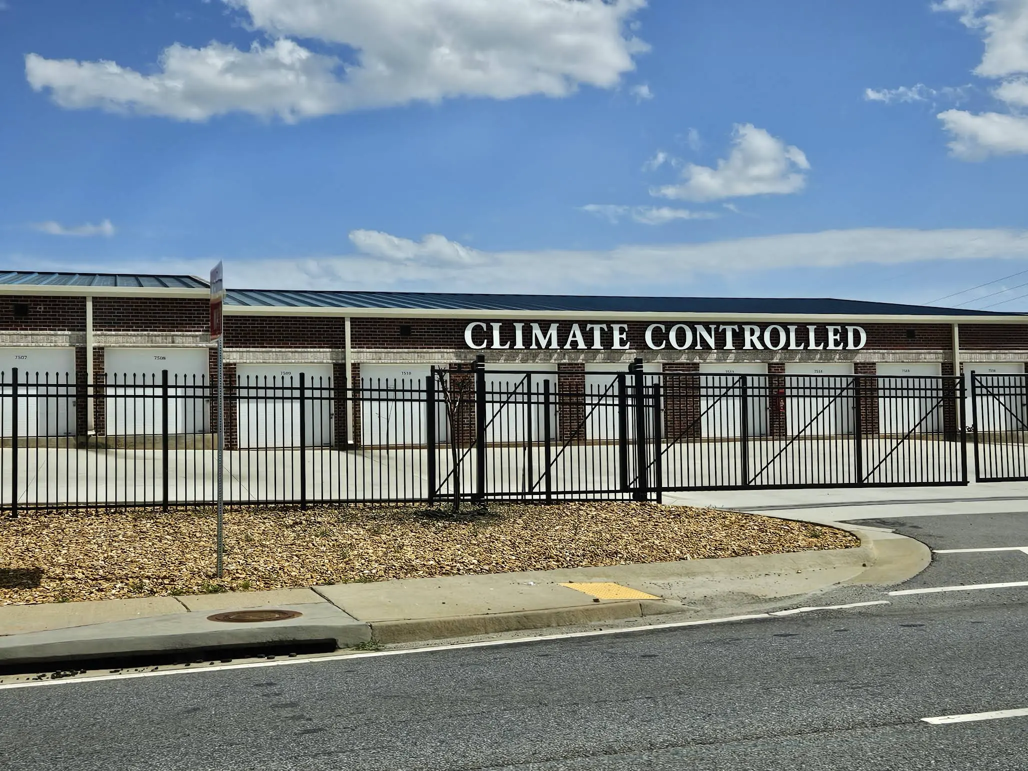 The climate-controlled storage building at The Storage Key on Highway 411 in Cartersville, Georgia.